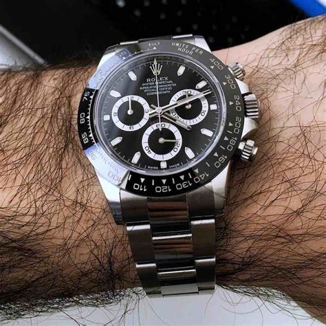 rolex daytona acciaio quadrante nero 2019|Acquista Rolex Daytona su Chrono24.